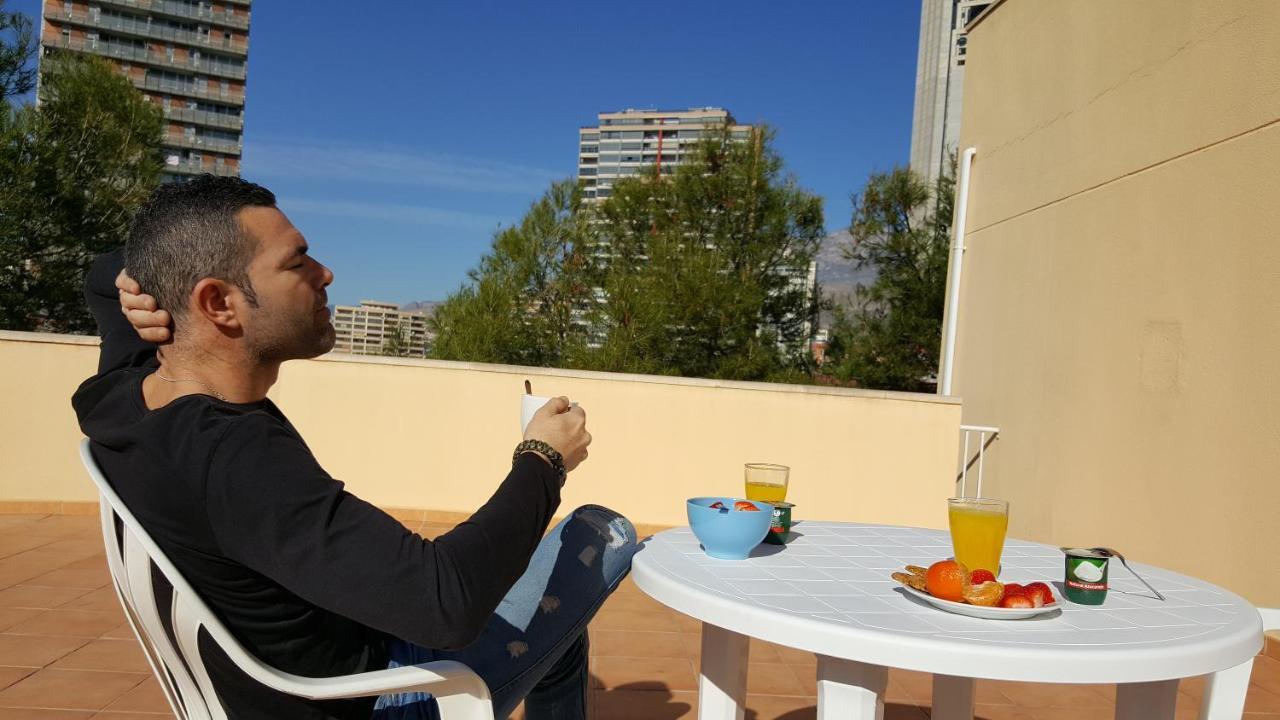 شقة Casa Puig Campana Con Barbacoa بينايدورم الغرفة الصورة